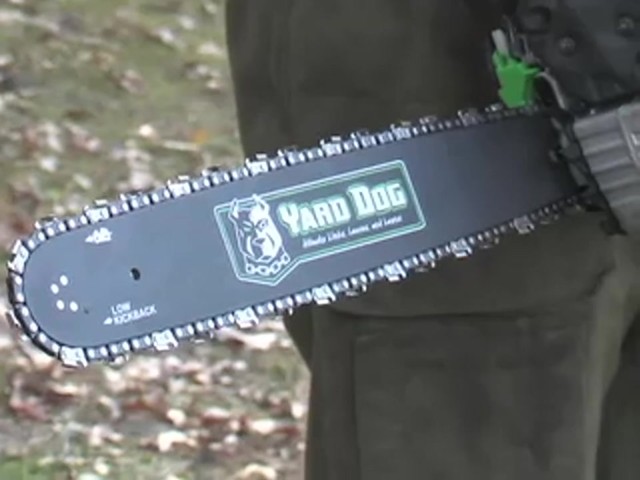 Yard Dog&reg; 20&quot; / 14&quot; Combo Chainsaw - image 5 from the video